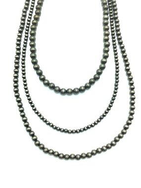 Set of Three Rocki Gorman Beaded Necklaces